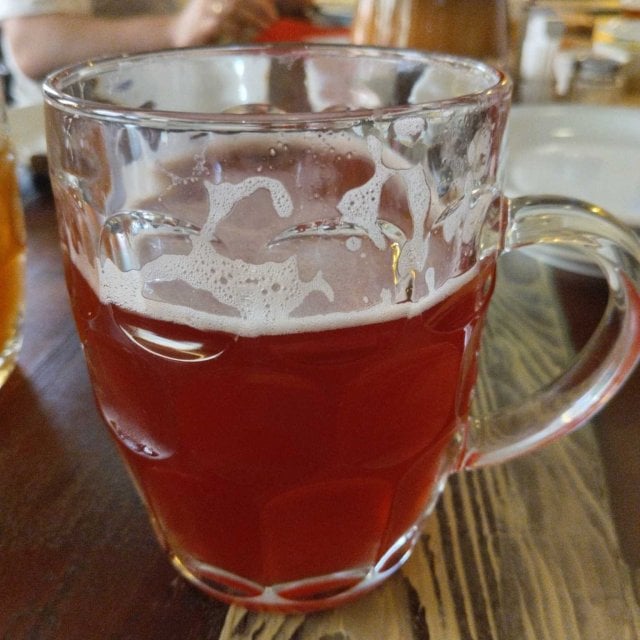 Berliner weiss pomegranate