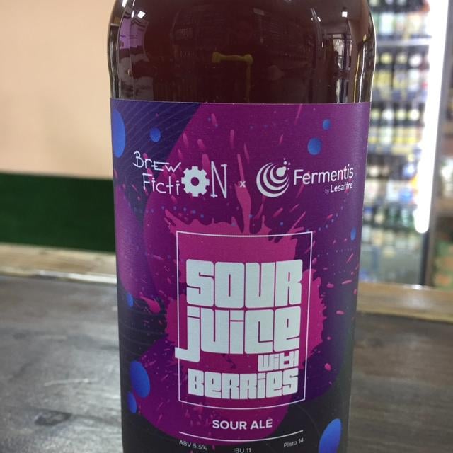 Sour Juice With Berries