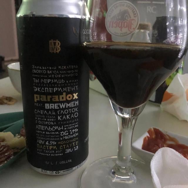 Эксперимент Brewmen&Paradox