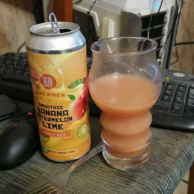 Smoothie Banana Watermelon Lime