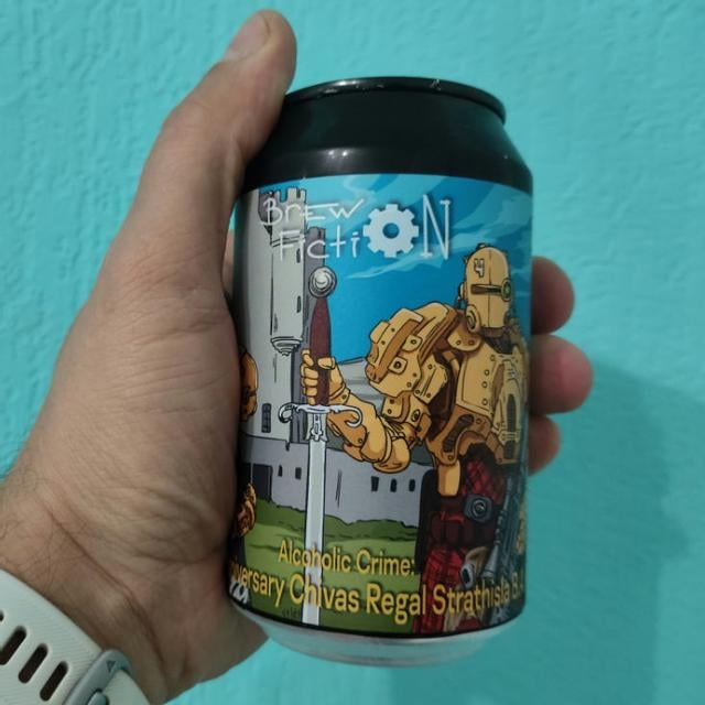 Alcoholic Crime: One Year Anniversary Chivas Regal Strathisla B.A. R.I.S.