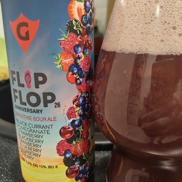 FLIP FLOP 26 | black currant • pomegranate • strawberry • blackberry • cranberry • blueberry • raspberry • cherry