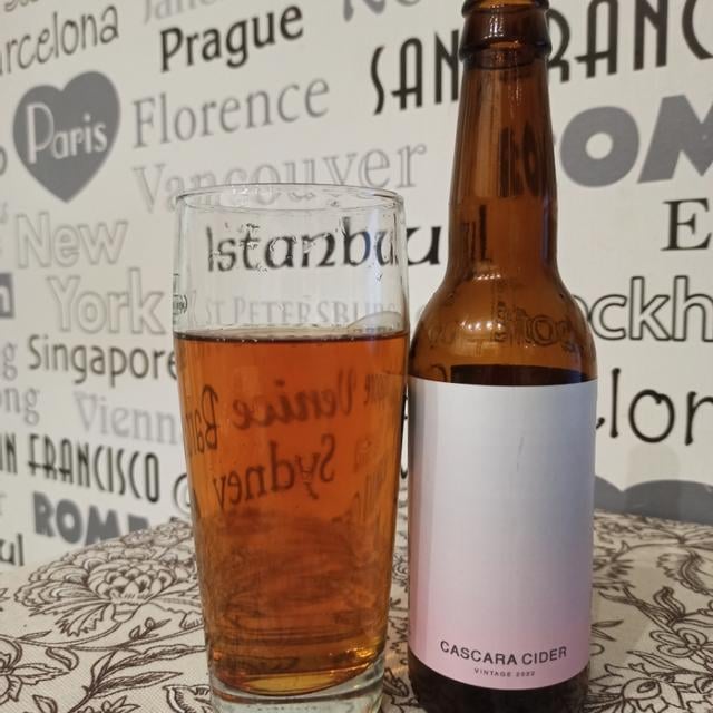 Cascara Cider. Vintage 2022