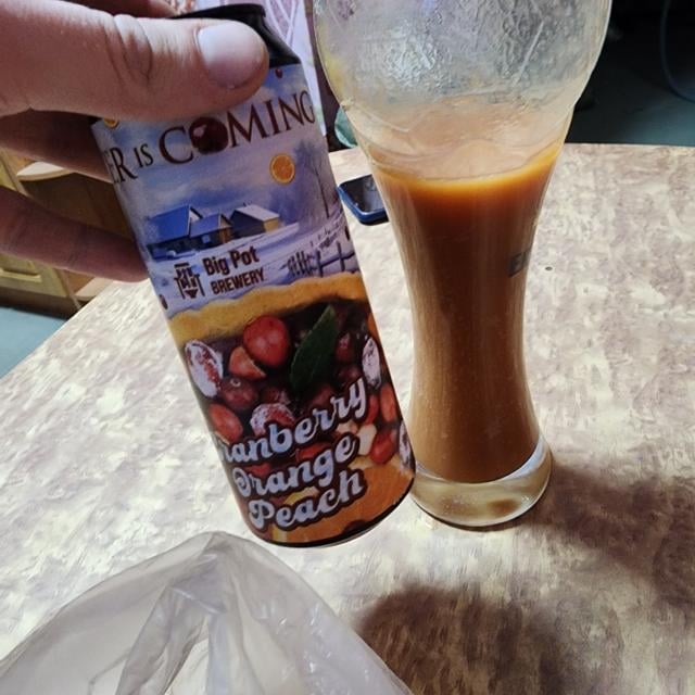 Winter Is Coming: Cranberry & Orange & Peach